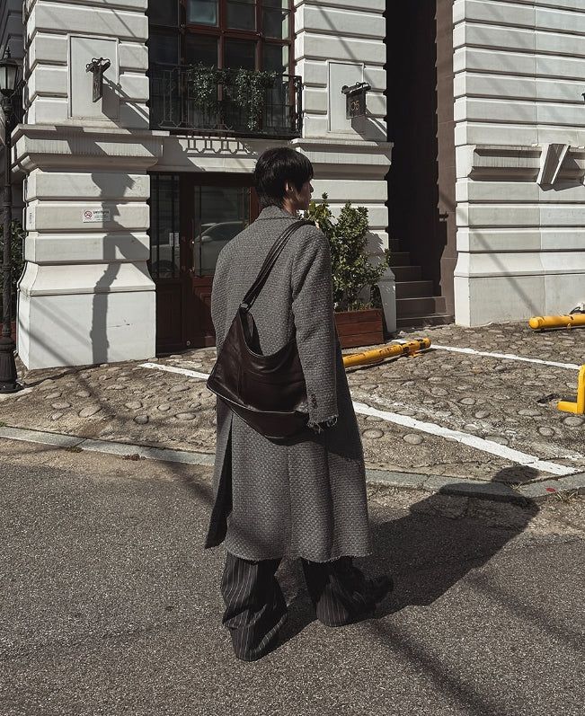 Brood Tweed Dekki Wool Coat