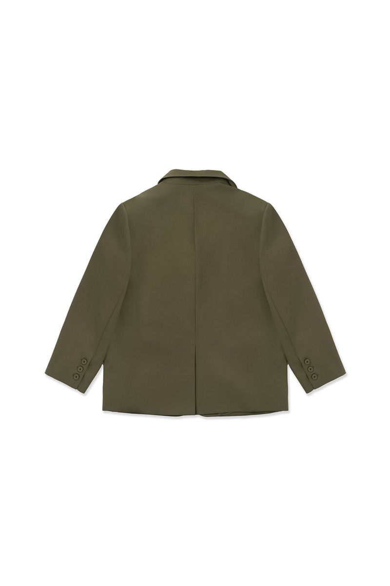 Row classic jacket_khaki beige