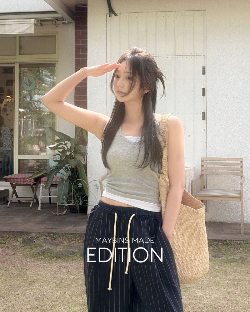 [MADE] Malpang halter‑neck sleeveless