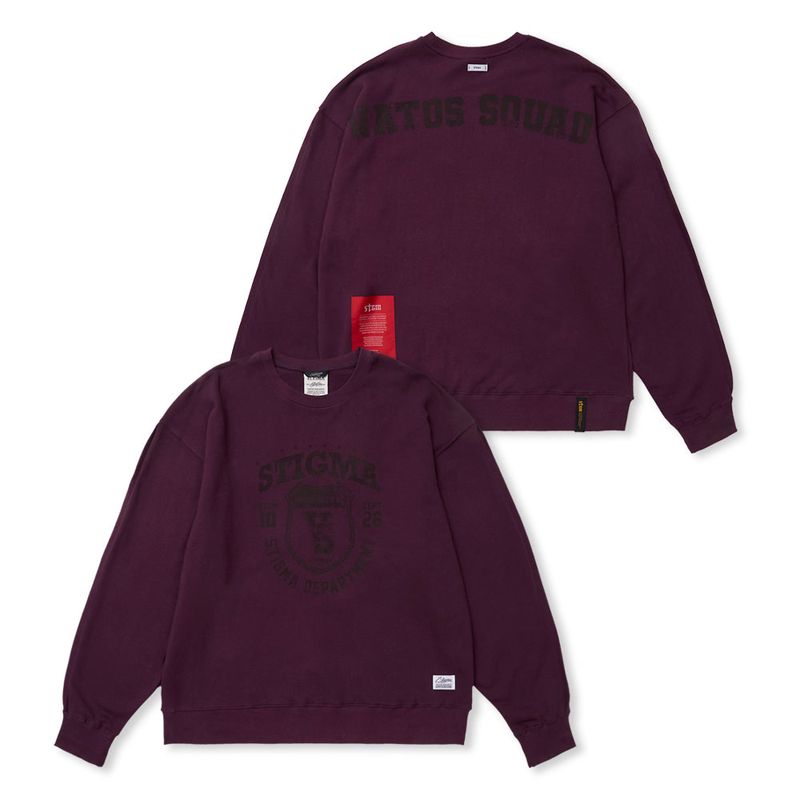 STIGMA(スティグマ)の「CAMPUS CREWNECK BURGUNDY(Tops)」