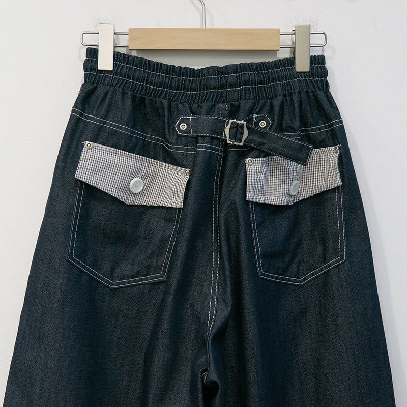 Checker Nonfade Denim Pants