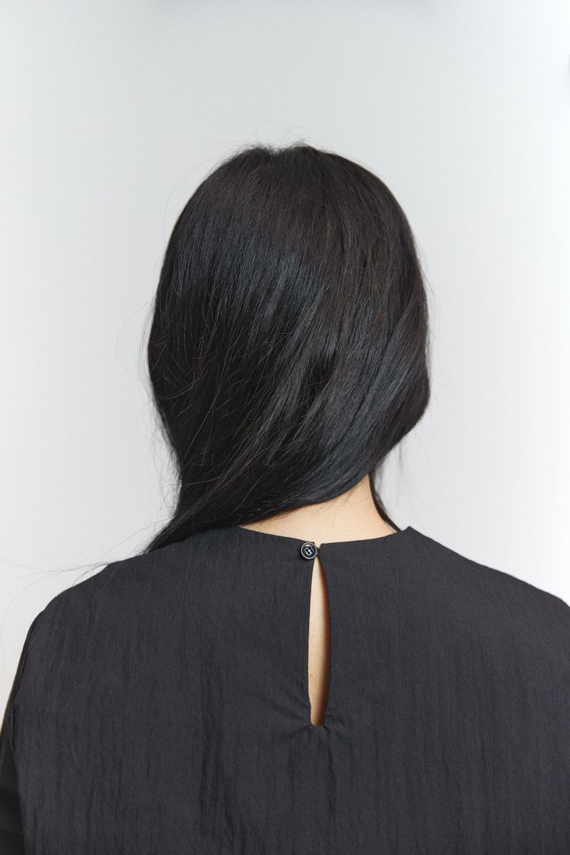 Layered Blouse / Black