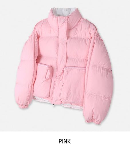 Cotton candy utility pocket color matching padding