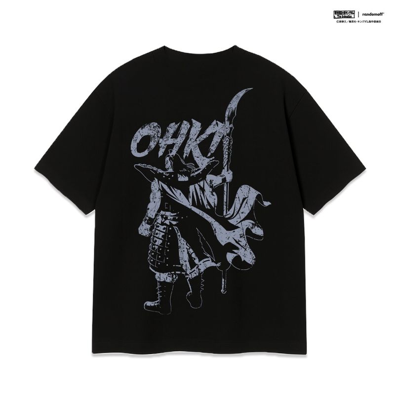 RANDOMOFF（ランダムオフ）の「OHKI BACK VIEW T-SHIRT [BLACK]（Tops）」