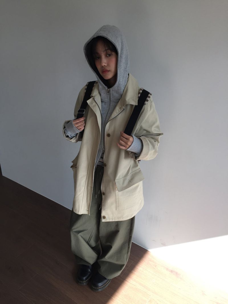 Willy Stripe Backpack (2color)