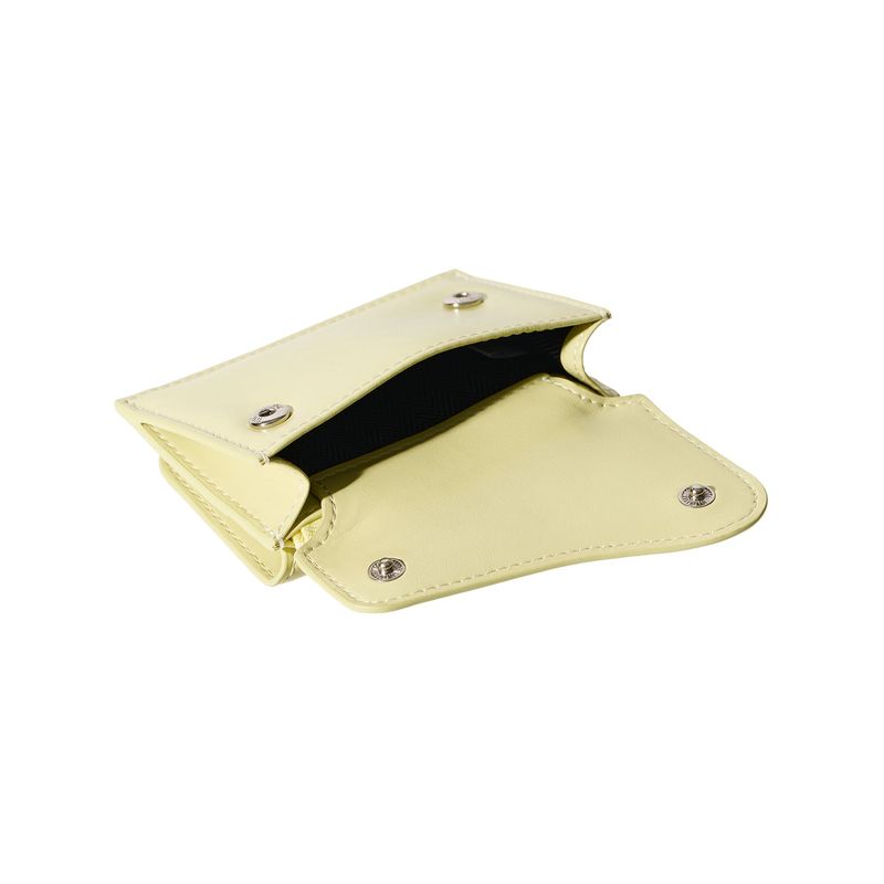 DOT Saddle Keyring Coin & Card Wallets pale lemon