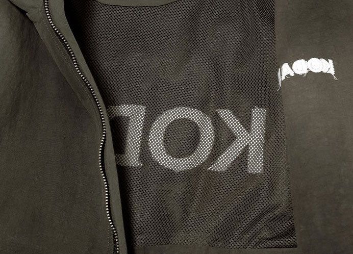 RECIPE WASHED HOODED JACKET【CHARCOAL】