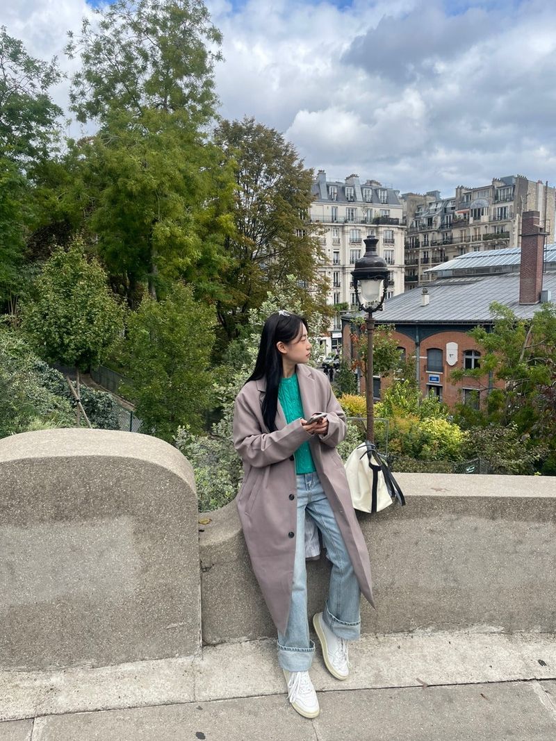 Tailored unisex single coat