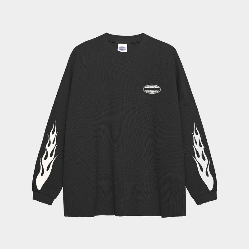 FLAME LOGO THERMAL L/S