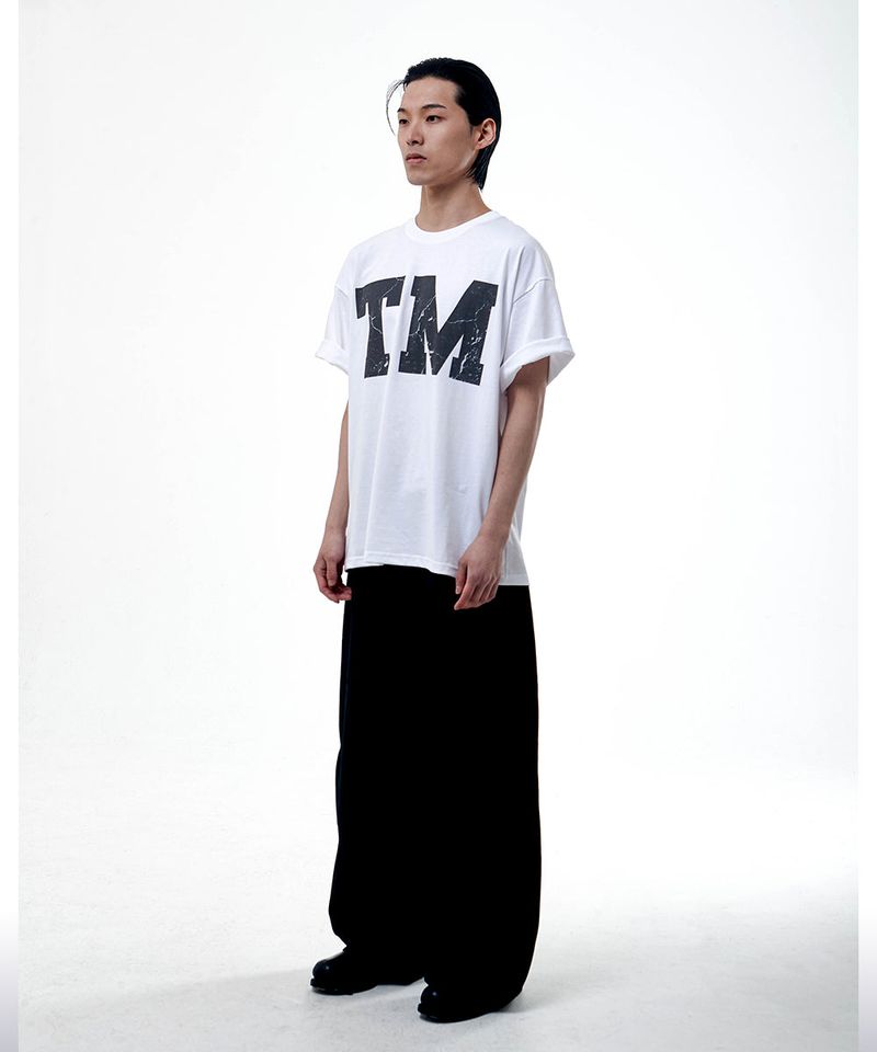 TM CRACK TSHIRT-WHITE