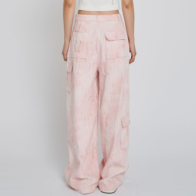 PIO JACQUARD WIDE PANTS_PINK