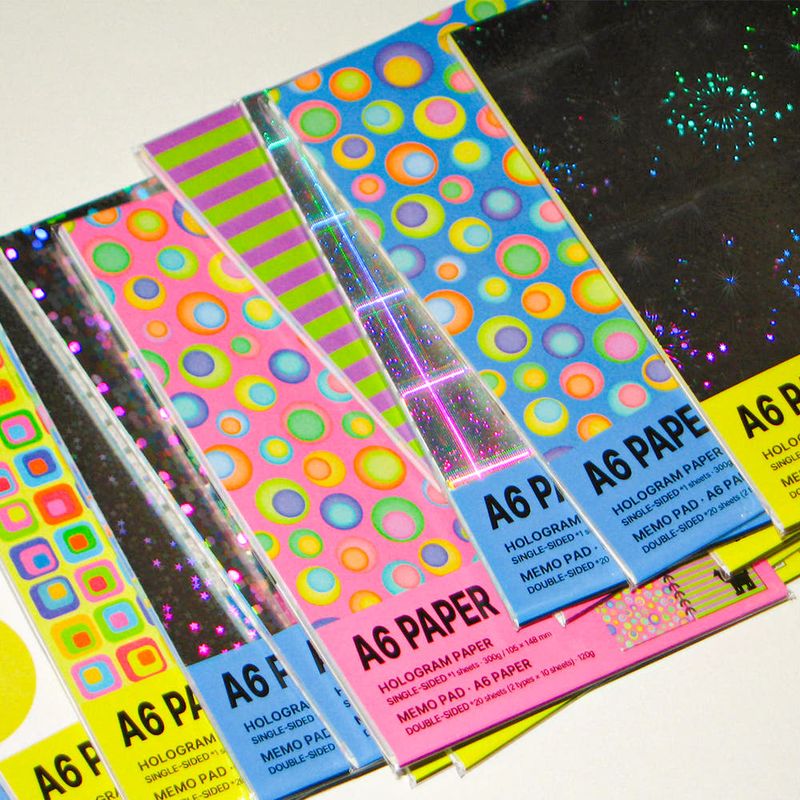 23room（23ルーム）の「A6 ペーパーセット (All 3 Designs)（雑貨/ステーショナリー）」