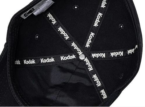 RAINBOW EMBROIDERY BALL CAP【BLACK】