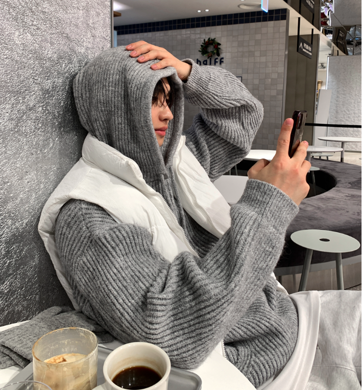 LOOKPLE（ルックプル）の「 Cady Daily Two-Way Padded Vest（Jackets/Outerwear）」