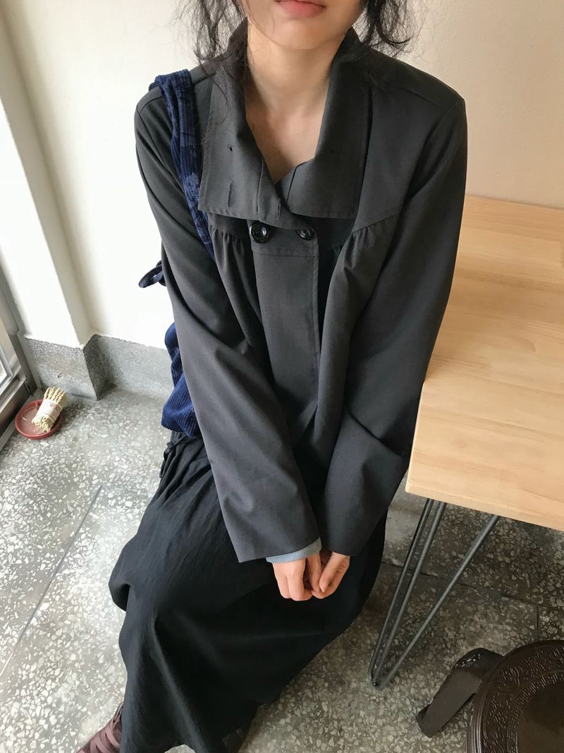 ショート ダブルブレストジャケット