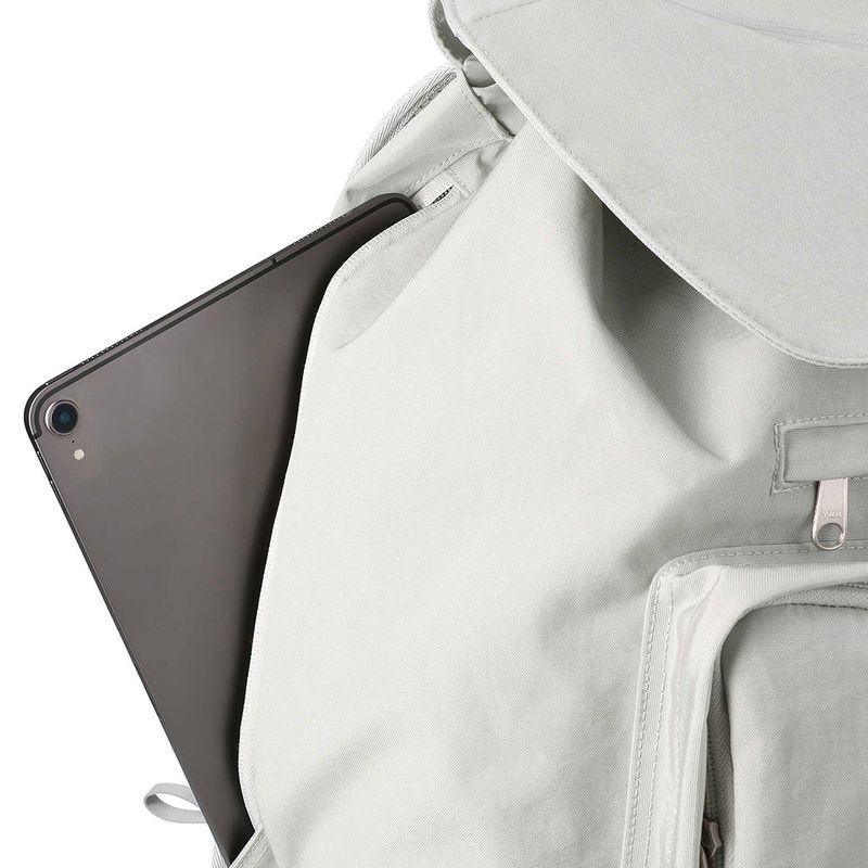 FLAP STRING BACKPACK / GRAY