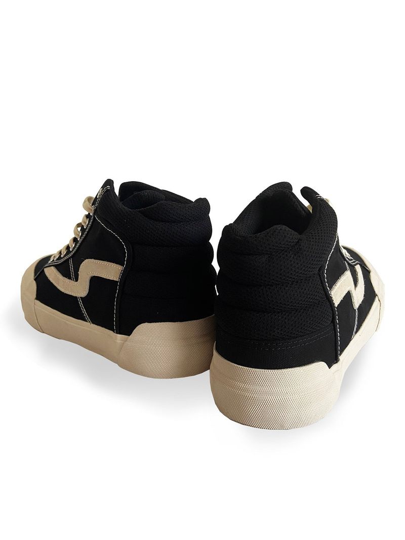 Cloud High Black White Sneakers
