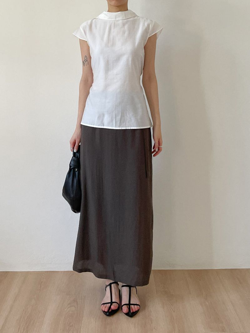 Helena Strap Long Skirt