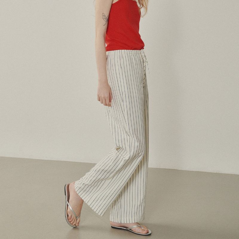 Melly Stripe Loose-fit Pants