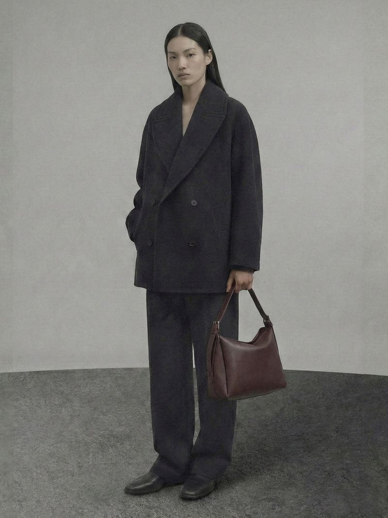 The Mark Small burgundy