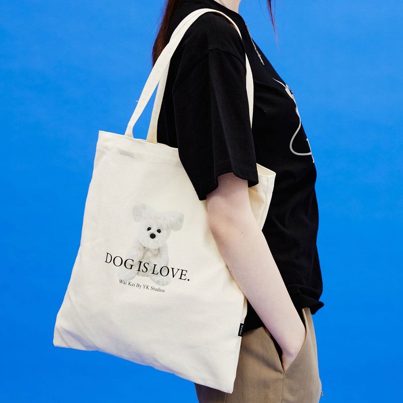 WaiKei（ワイケイ）の「Dog is love Maltese toy ecobag（Bags）」