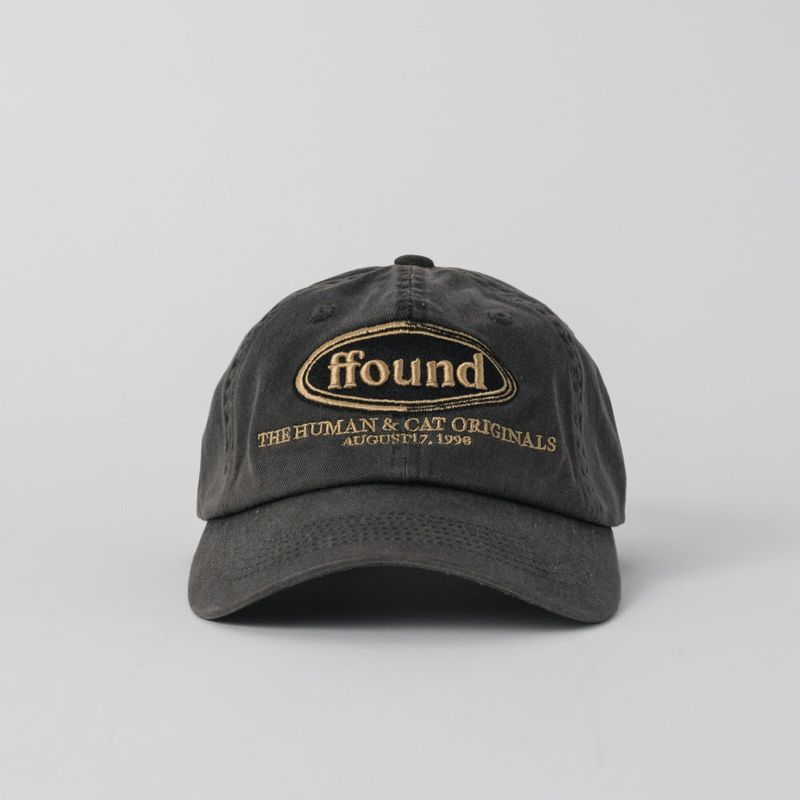 Human & Cat（ヒューマン＆キャット）の「FFOUND WASHED VINTAGE BALL CAP / GREY（Hats）」