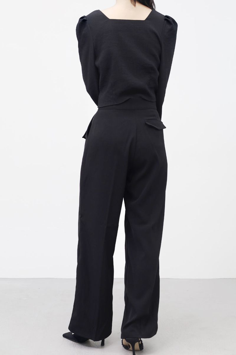 Pura Wide Pintuck Slacks