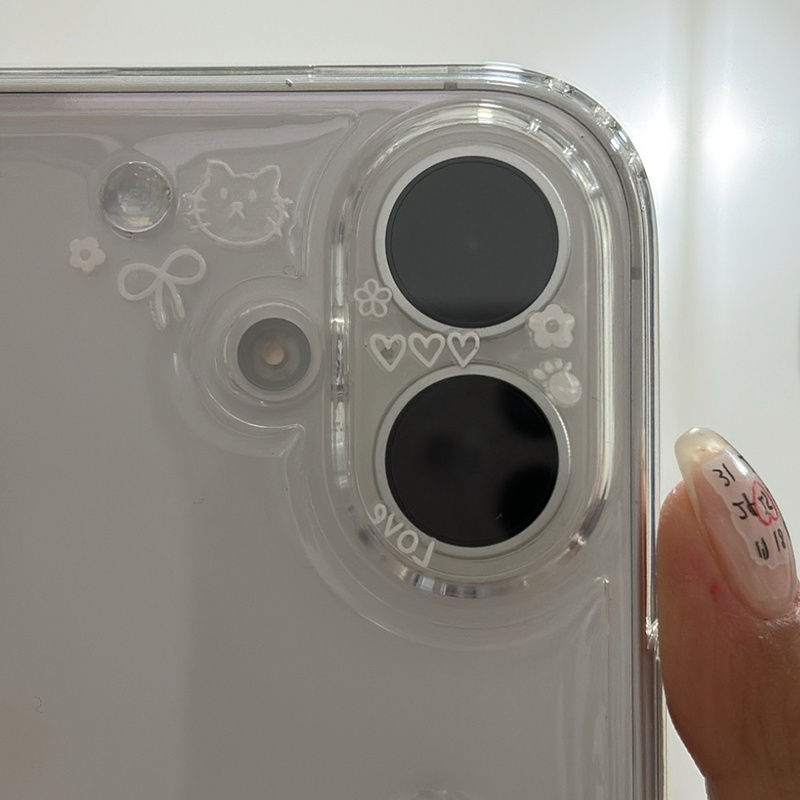 [made] camera film sticker set (white)