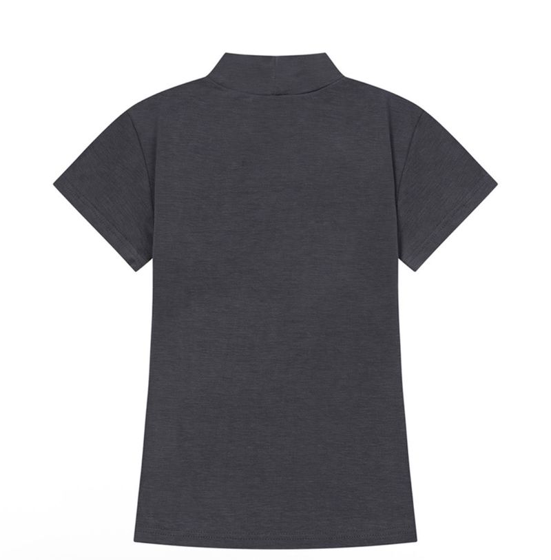 VIOR MOCK NECK HALF T (4COLOR)