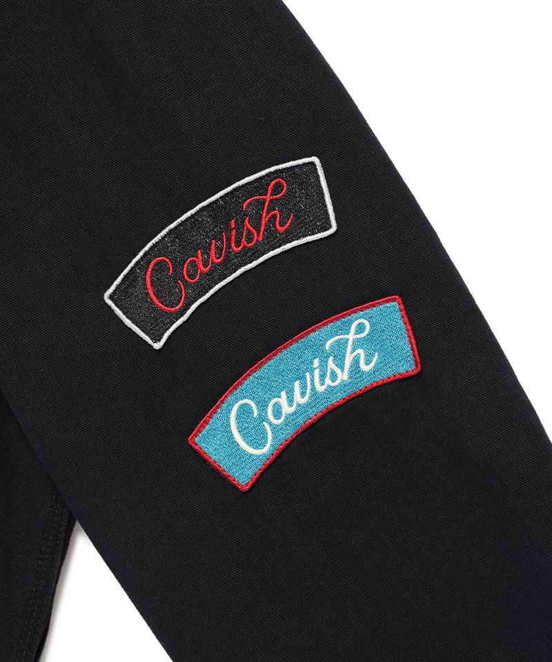 WASHED PATCHWORK JACKET BLACK(CV2EFUB931A)
