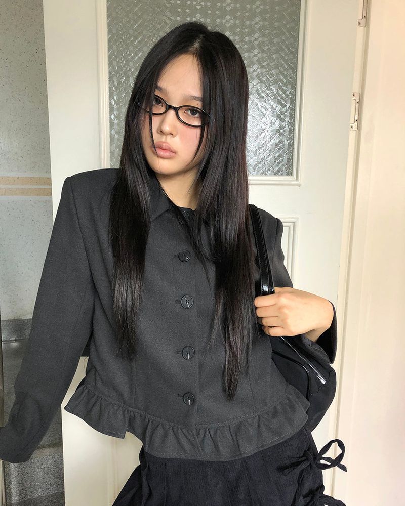 [MADE] Saeh Basic Seamed Collar Short Jacket