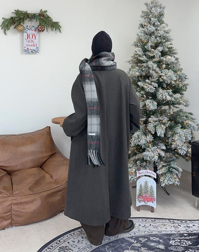 Malone Wool Check Muffler