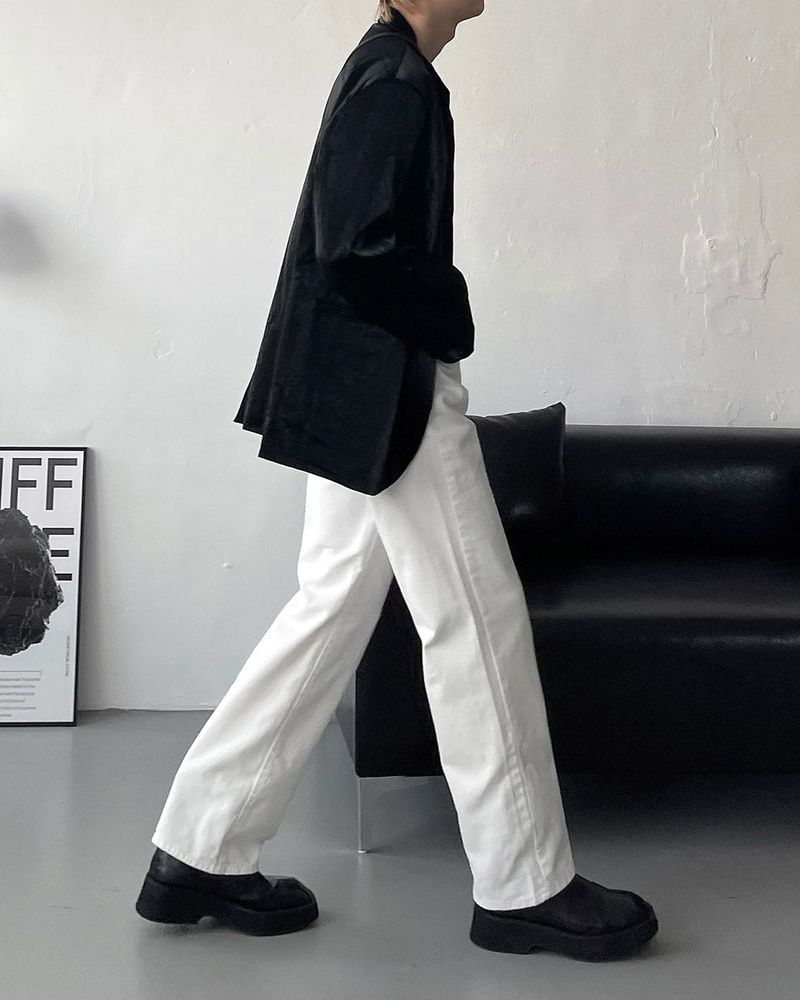 OWN Viper Leather Blazer (2 colors)