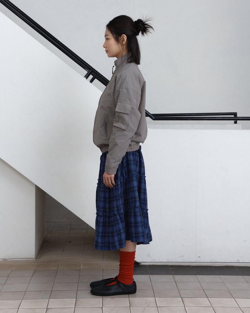 Half Neck Nylon Jacket