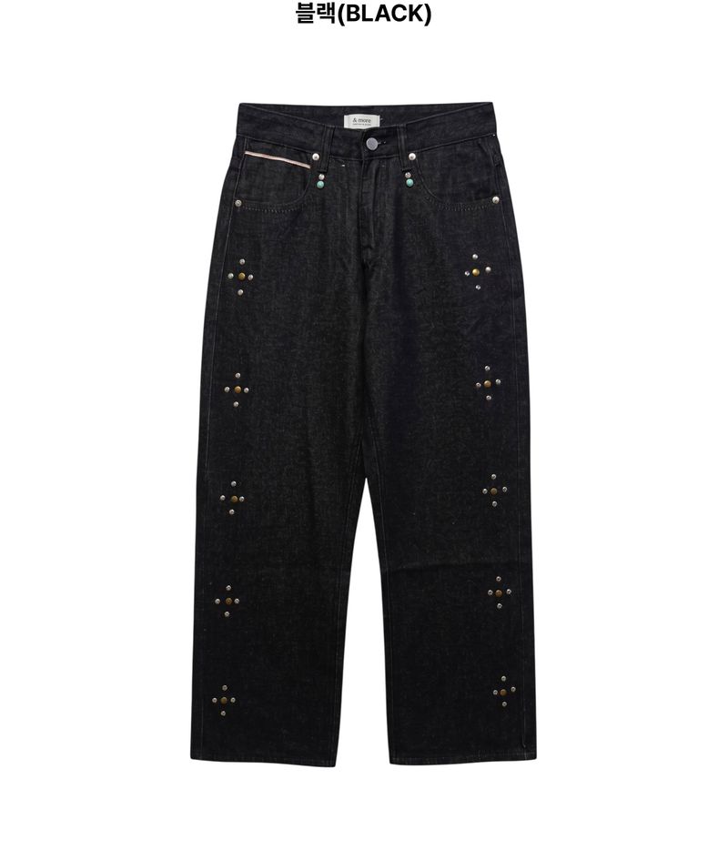 Mandy Studded Straight Pants