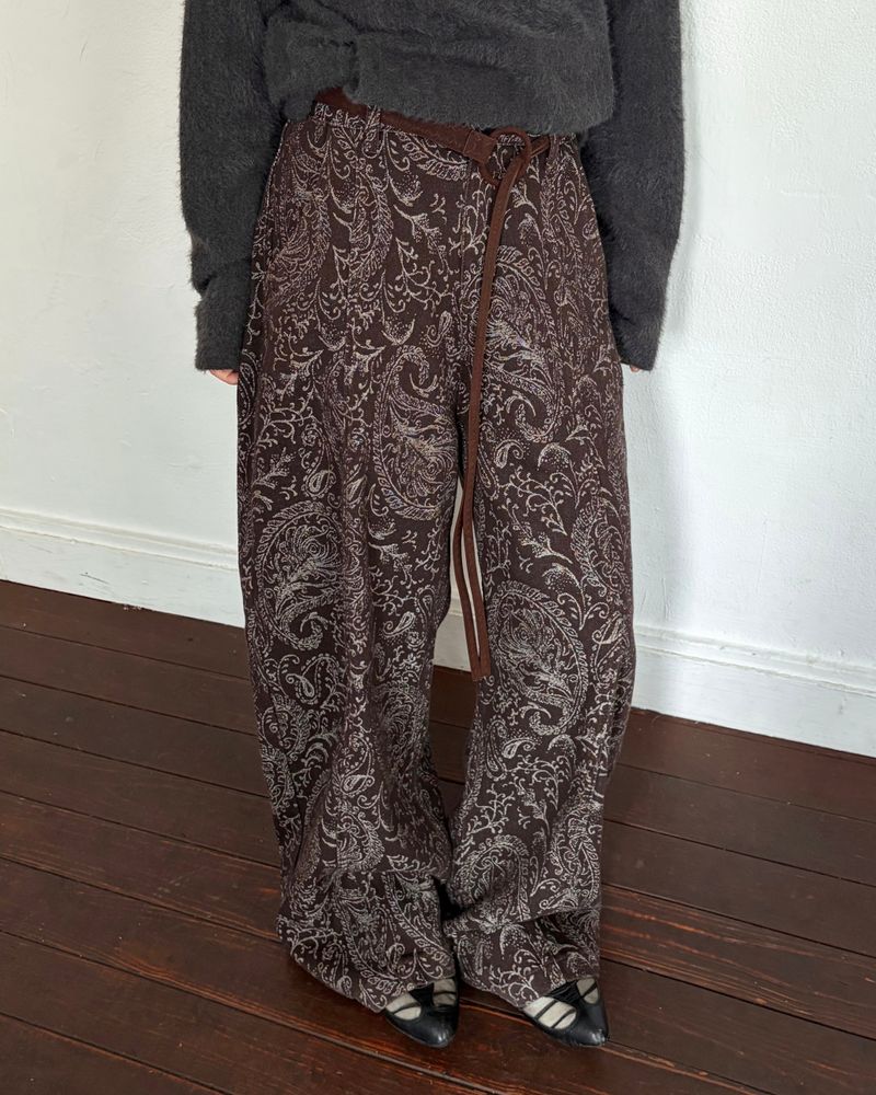 fungus（ファンガス）の「Paisley Cotton Pants（Pants）」