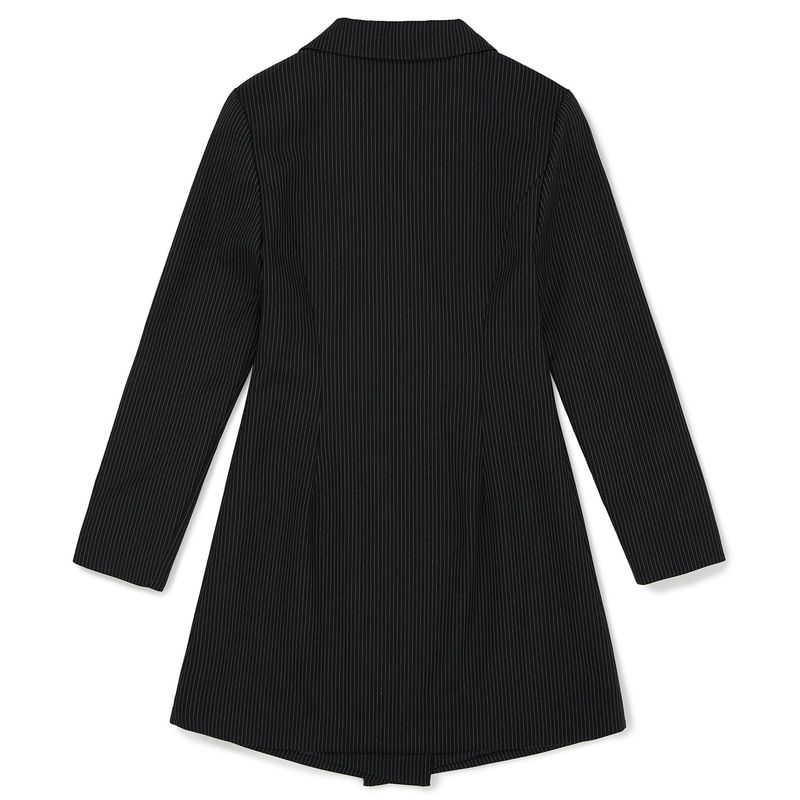 テーラードミニジャケットドレス / Taylor Mini Jacket Dress [BLACK]