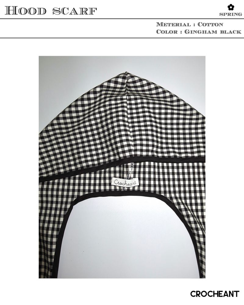 Hood scarf