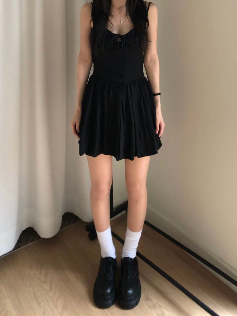 Haze Balloon Mini Dress (3 colors)