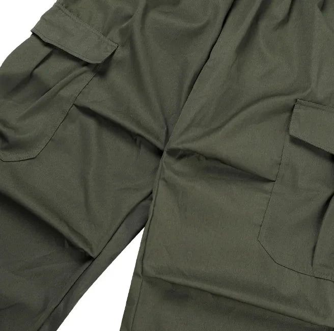 Eppen pintuck wide cargo pants