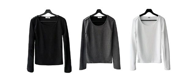 Shoulder Button Snap Inner T