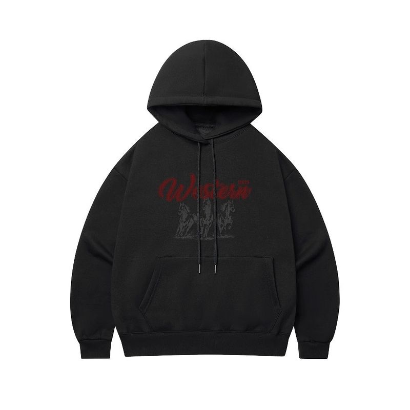 1989STANDARD（1989スタンダード）の「WESTERN HORSE Crop Hoodie (SKHSTD-0271)（Tops）」