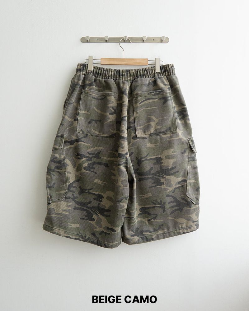 Drill Camo Bermuda Pants