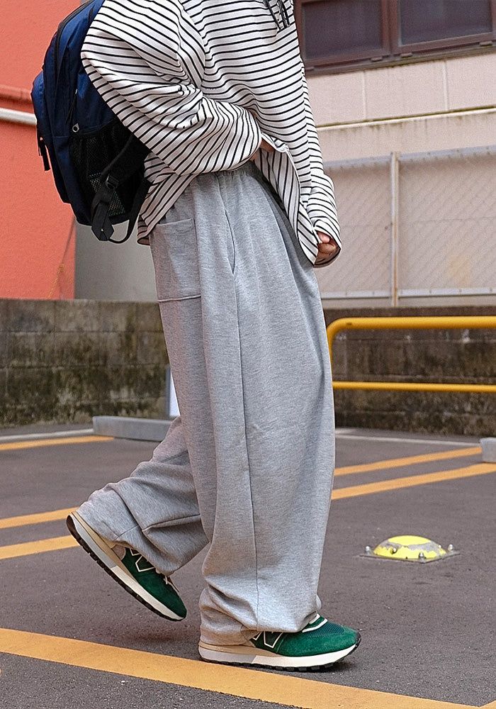 [SEMADE] Easy Sweat Banding Pants 모찌 벌룬 스웻팬츠