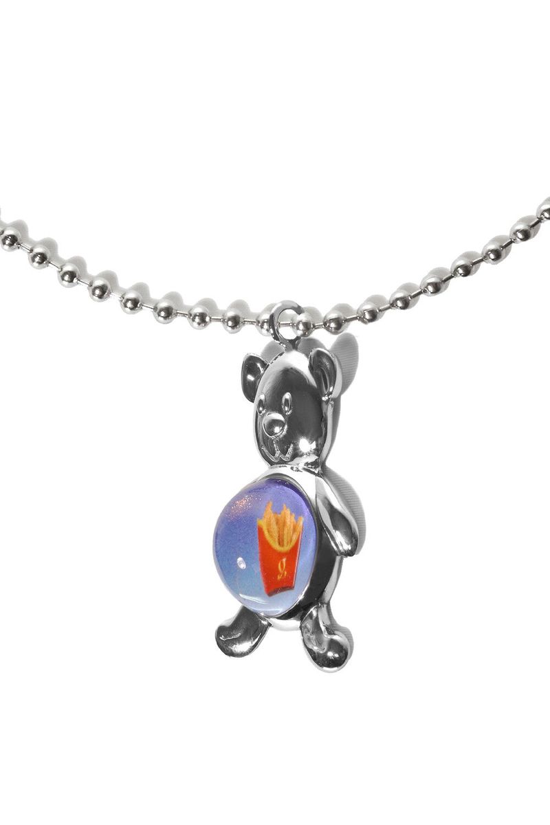 TEDDY ATE FRIES YESTERDAY NECKLACE