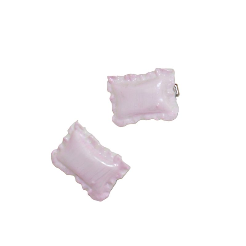 [MADE] Secret Tooth Pillow Hairpin (Pink 2 set)