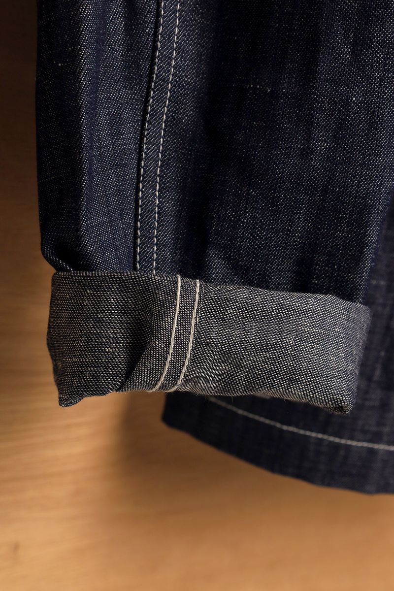 HOOD CARDIGAN JACKET-INDIGO NAVY