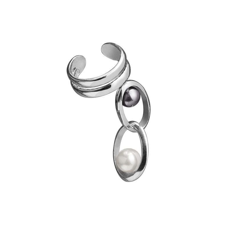 ETERNAL pearl earcuff -Single piece-