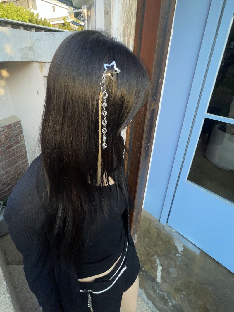 [MADE] Braid Hair Keyring (Blond)