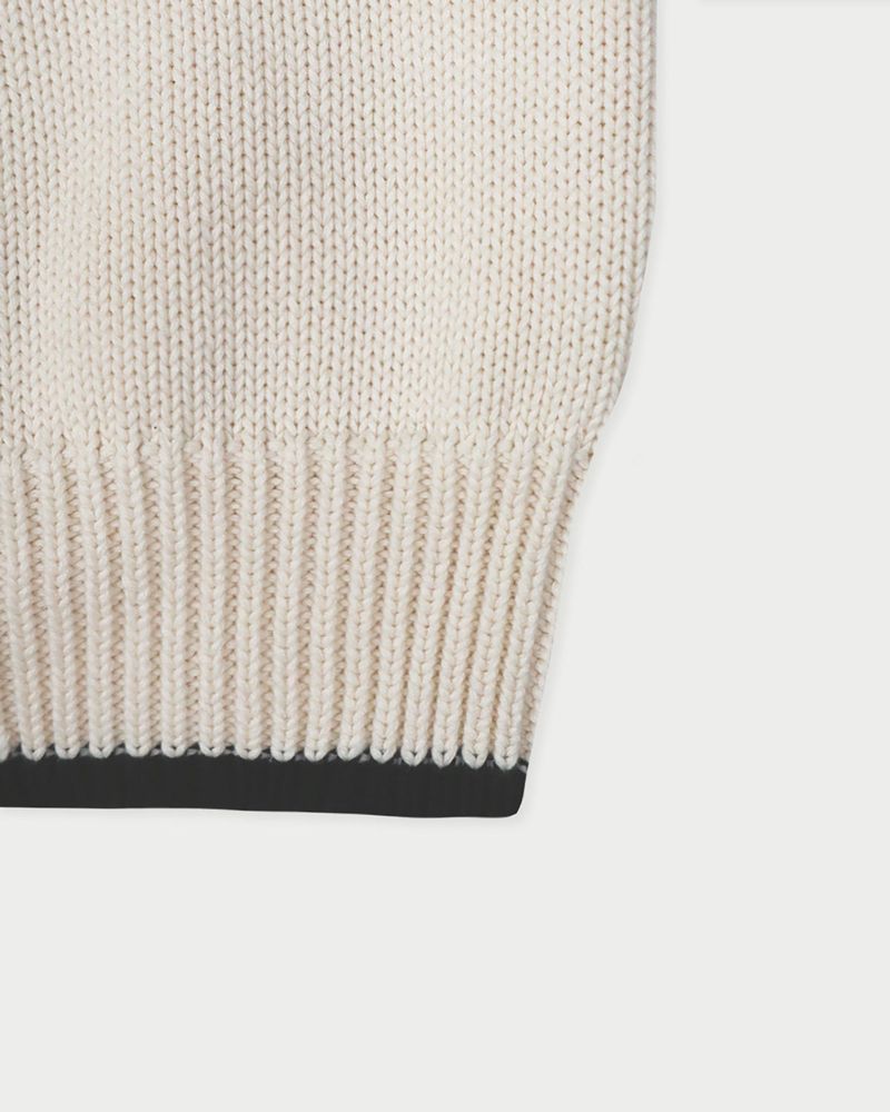 Morie sleeveless knit_cream